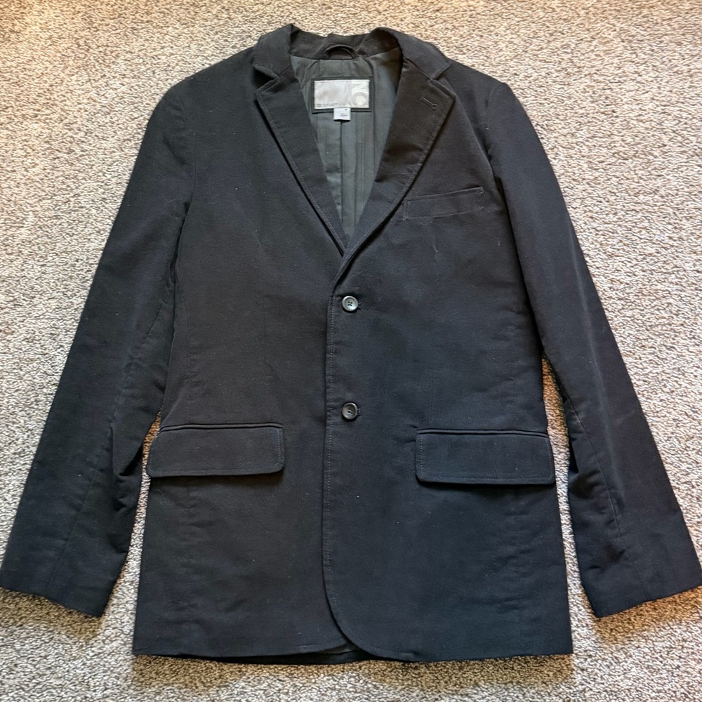 NWOT- Old Navy Men's Black Velvet Blazer